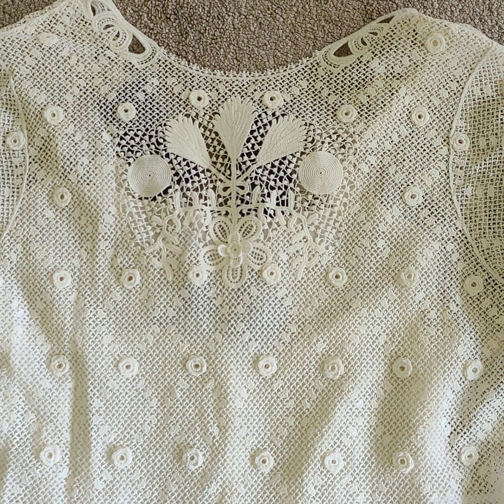 Ralph Lauren Purple Label Lace Top XL - Picture 6 of 16